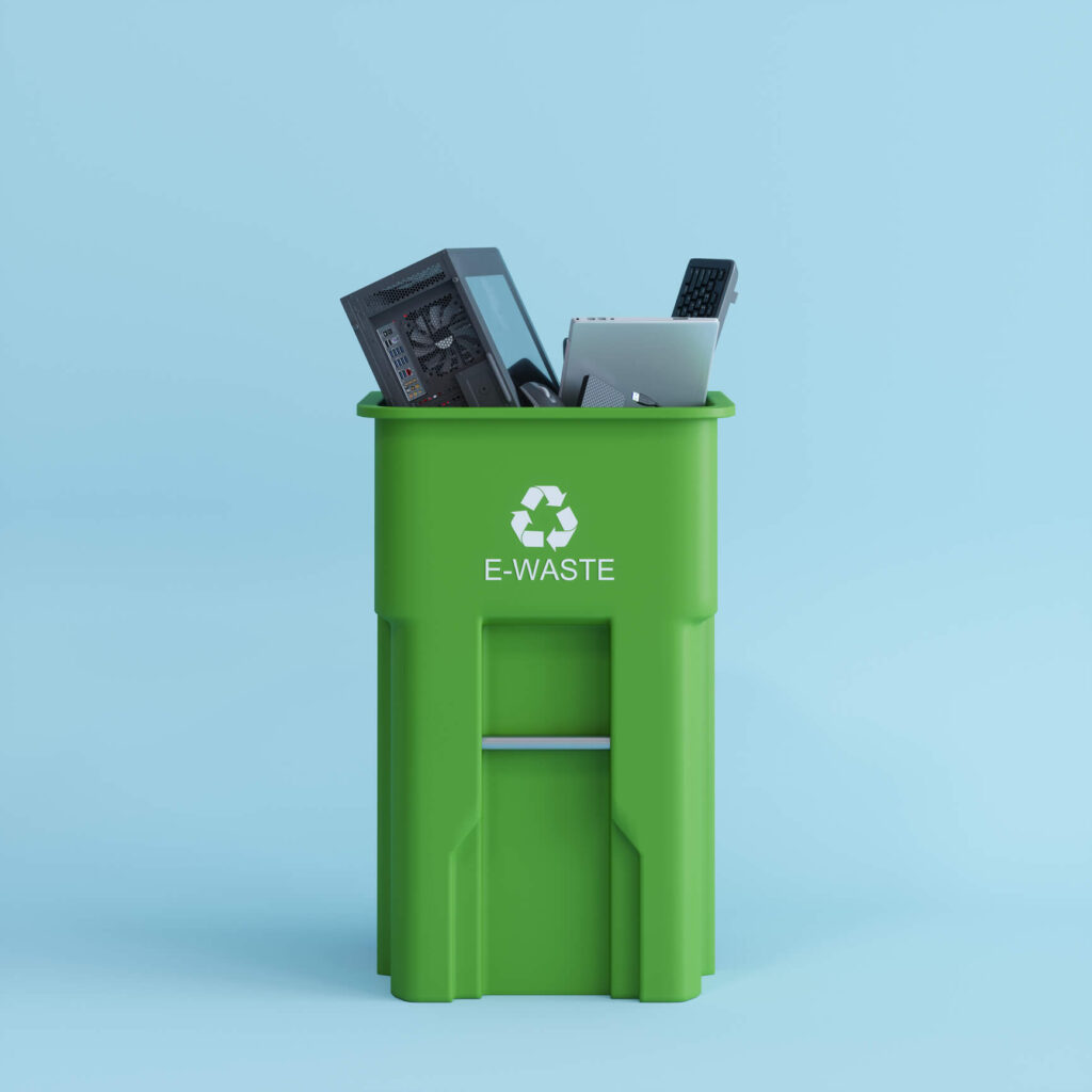 recycling electronics
